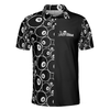 Billiards Skeleton Dead Stroke Short Sleeve Polo Shirt, 8-ball Polo Shirt, Best Billiards Shirt For Men - Hyperfavor