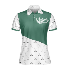 Golf Is My Therapy Golf Short Sleeve Women Polo Shirt - Hyperfavor