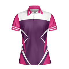 A Bad Day Of Golf Always Beats A Good Day Of Work Pink Short Sleeve Women Polo Shirt, Golf Shirt For Ladies, Cool Female Golf Gift - Hyperfavor