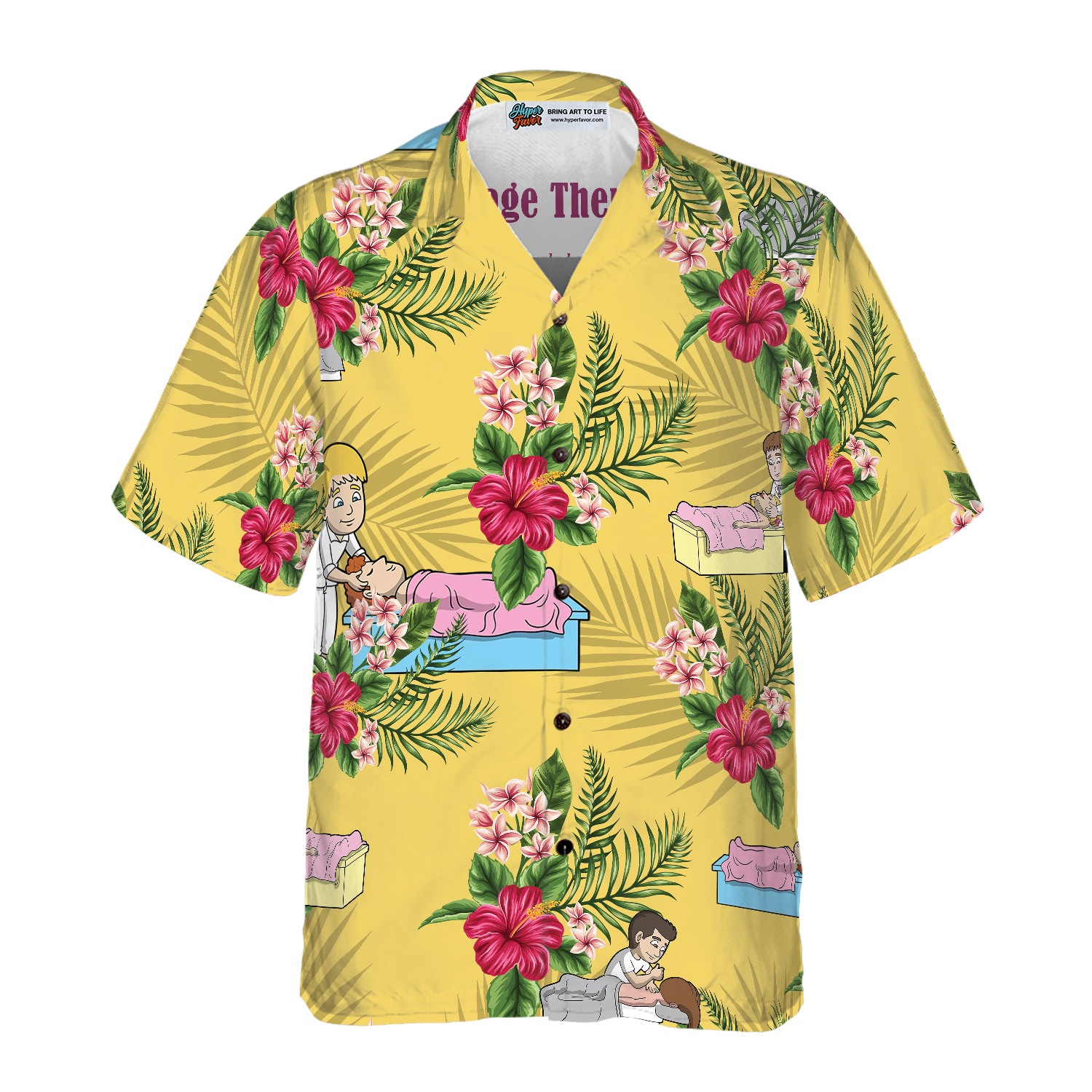 Massage Therapist Hawaiian Shirt - Hyperfavor