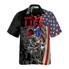 Hooked For Life Hawaiian Shirt - Hyperfavor