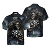 Hunter Skull Shirt For Men Hawaiian Shirt - Hyperfavor