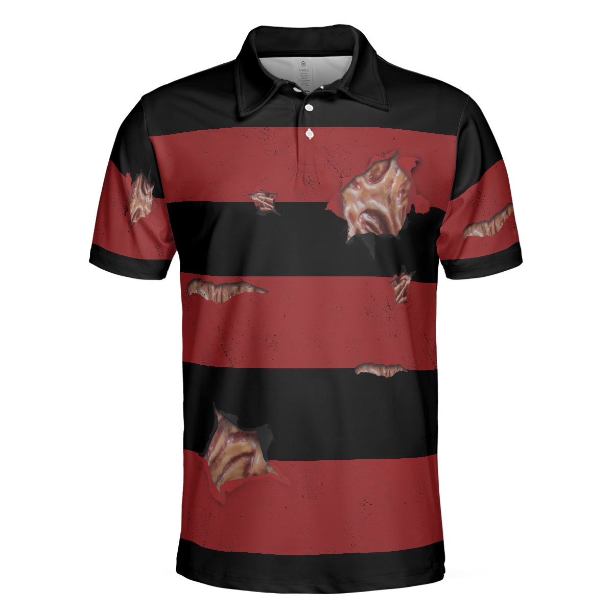 The Nightmare Is Coming To Town Halloween Polo Shirt, Scary Halloween Shirt For Men - Hyperfavor