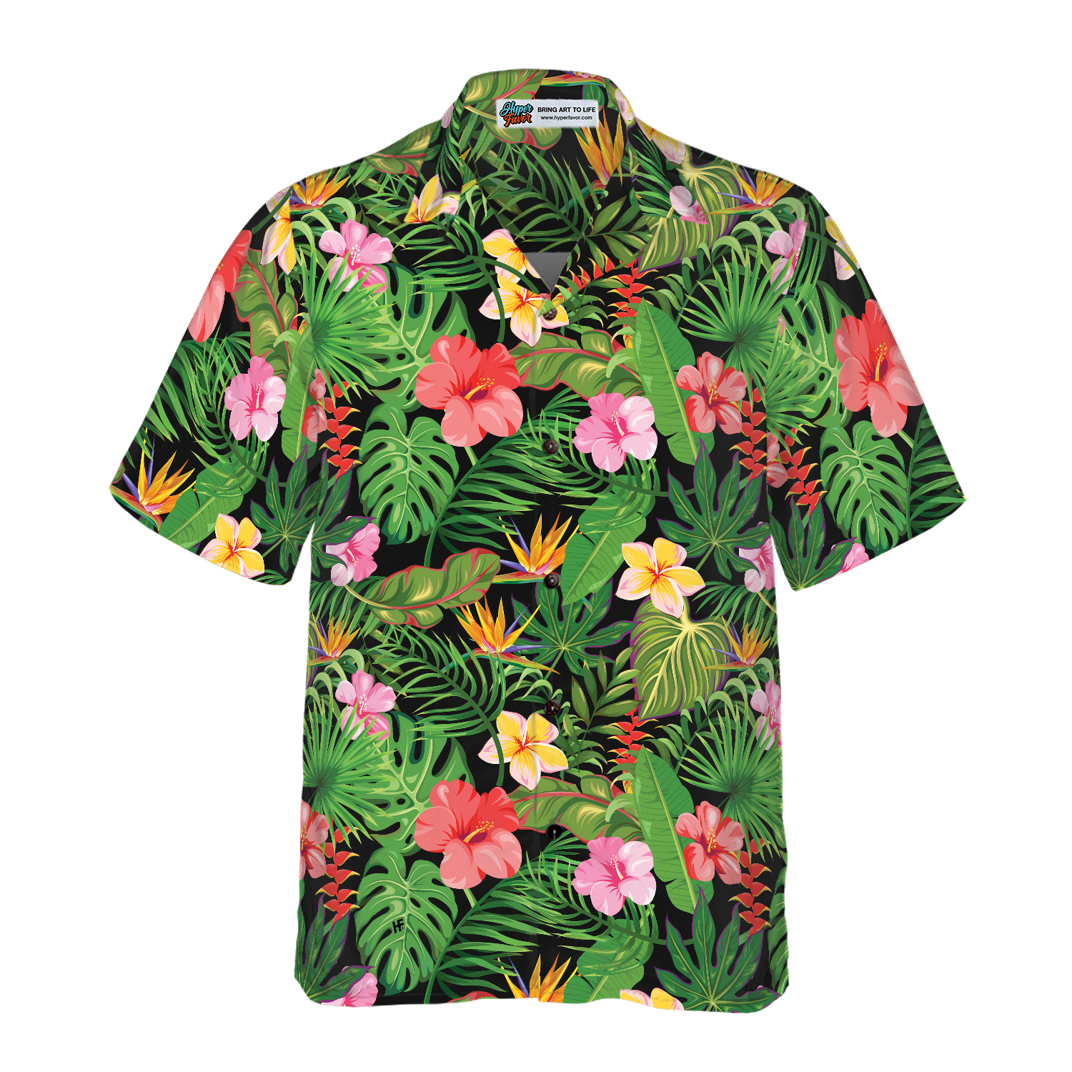 Floral Pattern Summer Hawaiian Shirt - Hyperfavor