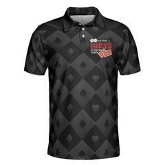 It Only A Gambling Problem If You're Losing Poker Polo Shirt, Black Poker Shirt For Men - Hyperfavor