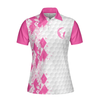 I Don't Always Play Golf Women Short Sleeve Polo Shirt, Pinky Golfing Shirt Female Golfer, Womens Golf Shirt - Hyperfavor