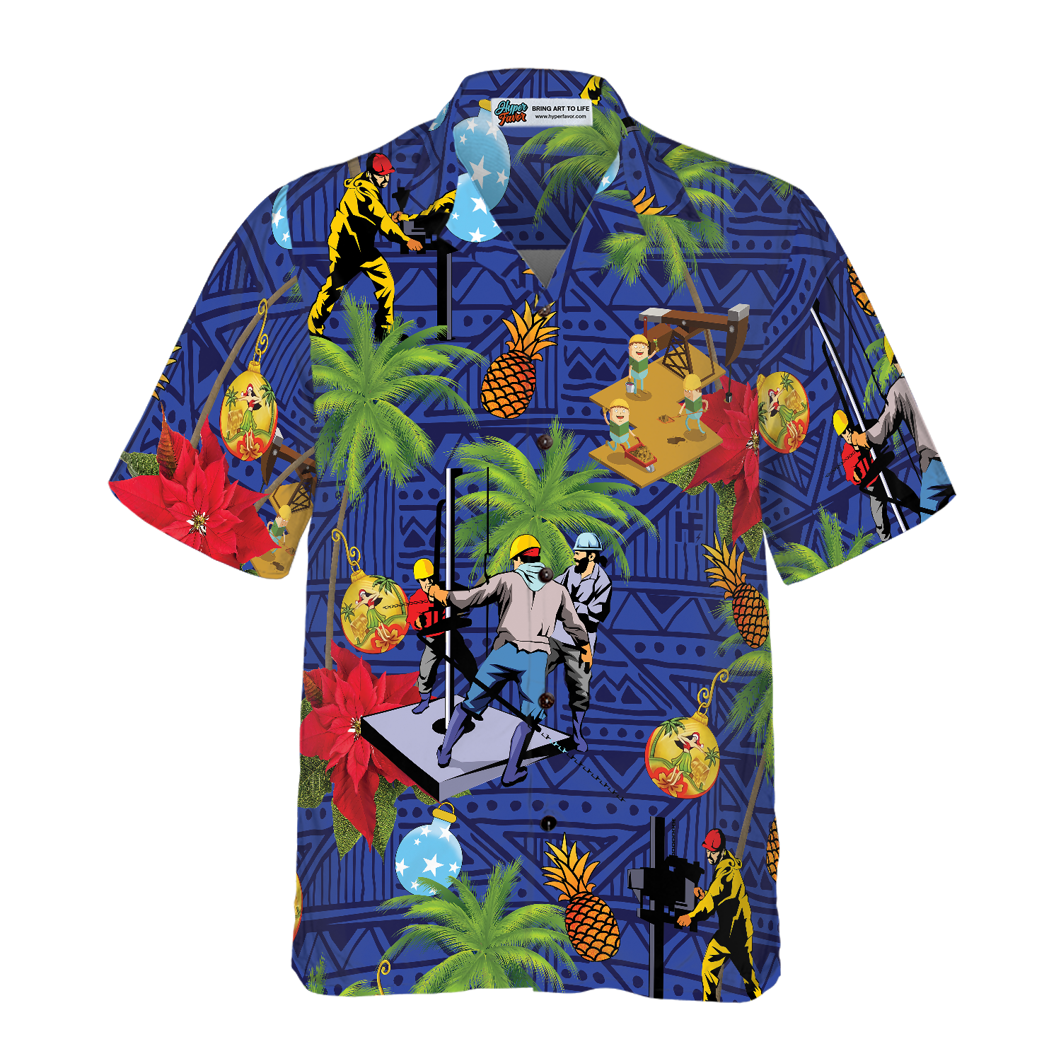 Oil Field Life Hawaiian Shirt - Hyperfavor