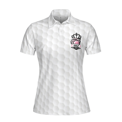 What Swings Like A Girl Really Means Short Sleeve Women Polo Shirt - Hyperfavor