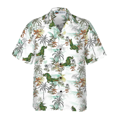 Alligator Seamless Pattern Shirt For Men Hawaiian Shirt - Hyperfavor