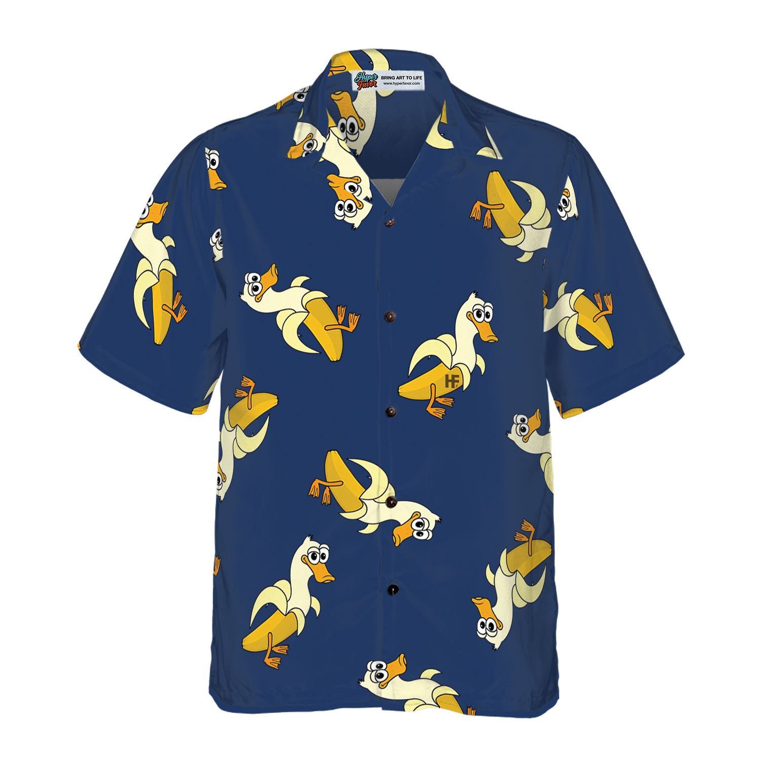 It's Just A Banana Duck Hawaiian Shirt - Hyperfavor