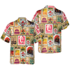 Stamps Cities World Vintage Travel Hawaiian Shirt - Hyperfavor
