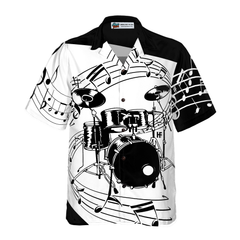 Drums For Music Hawaiian Shirt - Hyperfavor