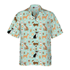 Coffee And Chihuahua Shirt For Men Hawaiian Shirt - Hyperfavor
