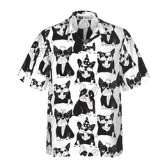 Happy French Bulldog Hawaiian Shirt - Hyperfavor