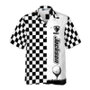 Checkboard Style Golf Custom Hawaiian Shirt - Hyperfavor