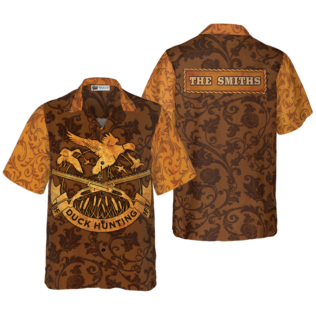 DUCK HUNTING Custom Hawaiian Shirt - Hyperfavor