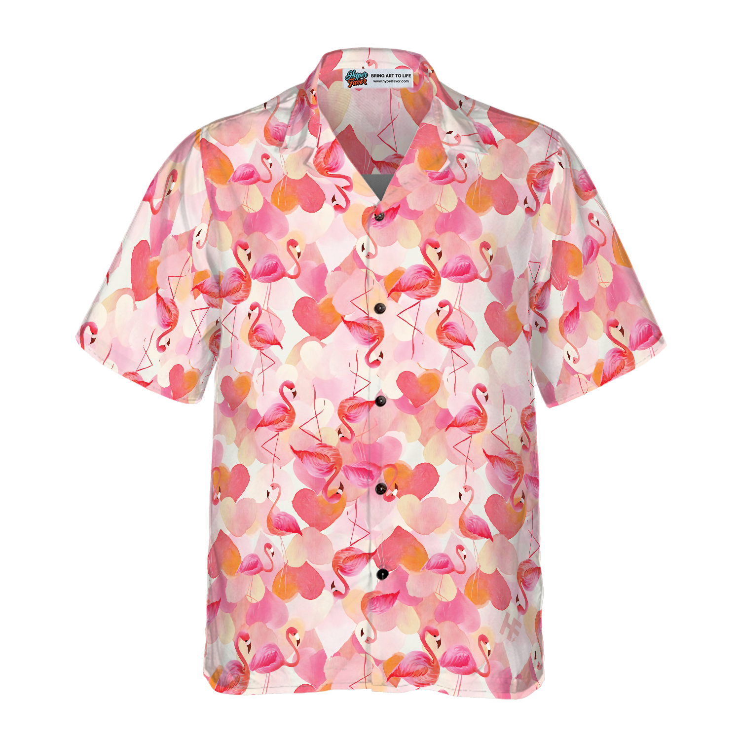 Flamingo 25 Hawaiian Shirt - Hyperfavor