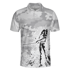 May The Course Be With You Golf Polo Shirt - Hyperfavor