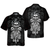 Skull And Bones Satanic Goth Gothic Hawaiian Shirt - Hyperfavor