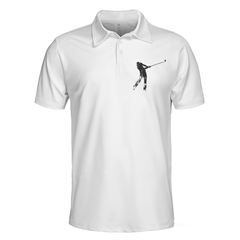 Golf Life Golf Club Is Important Choices Polo Shirt For Men, White Funny Golfing Polo Shirt - Hyperfavor