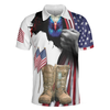 Every Veteran Is A Hero Polo Shirt, Eagle American Flag Polo Shirt, Patriotic Veteran Shirt For Men - Hyperfavor