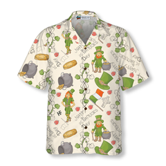 Happy Saint Patrick's Day Ireland Proud Pattern 3 Hawaiian Shirt - Hyperfavor