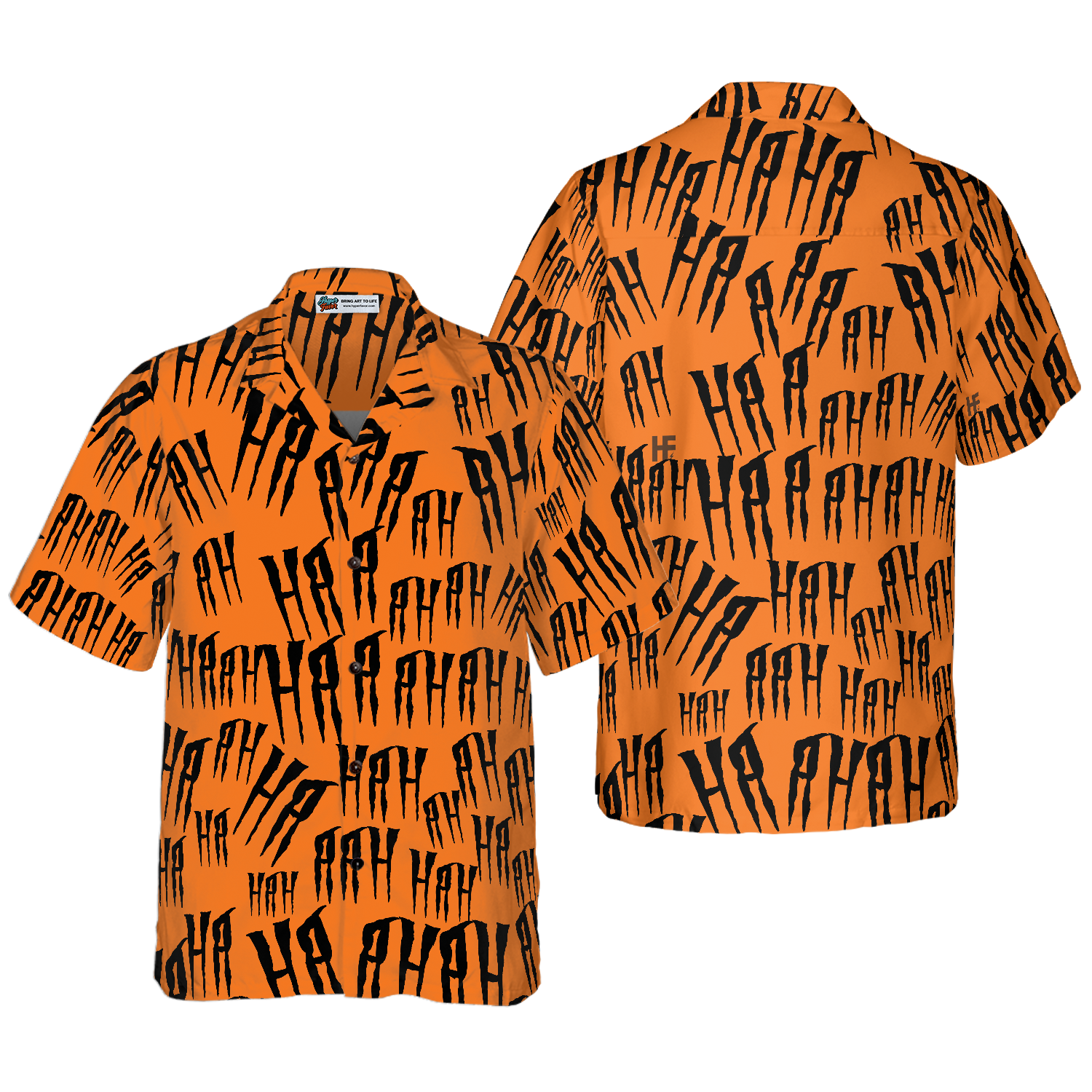 Scary Laugh For Halloween Hawaiian Shirt - Hyperfavor