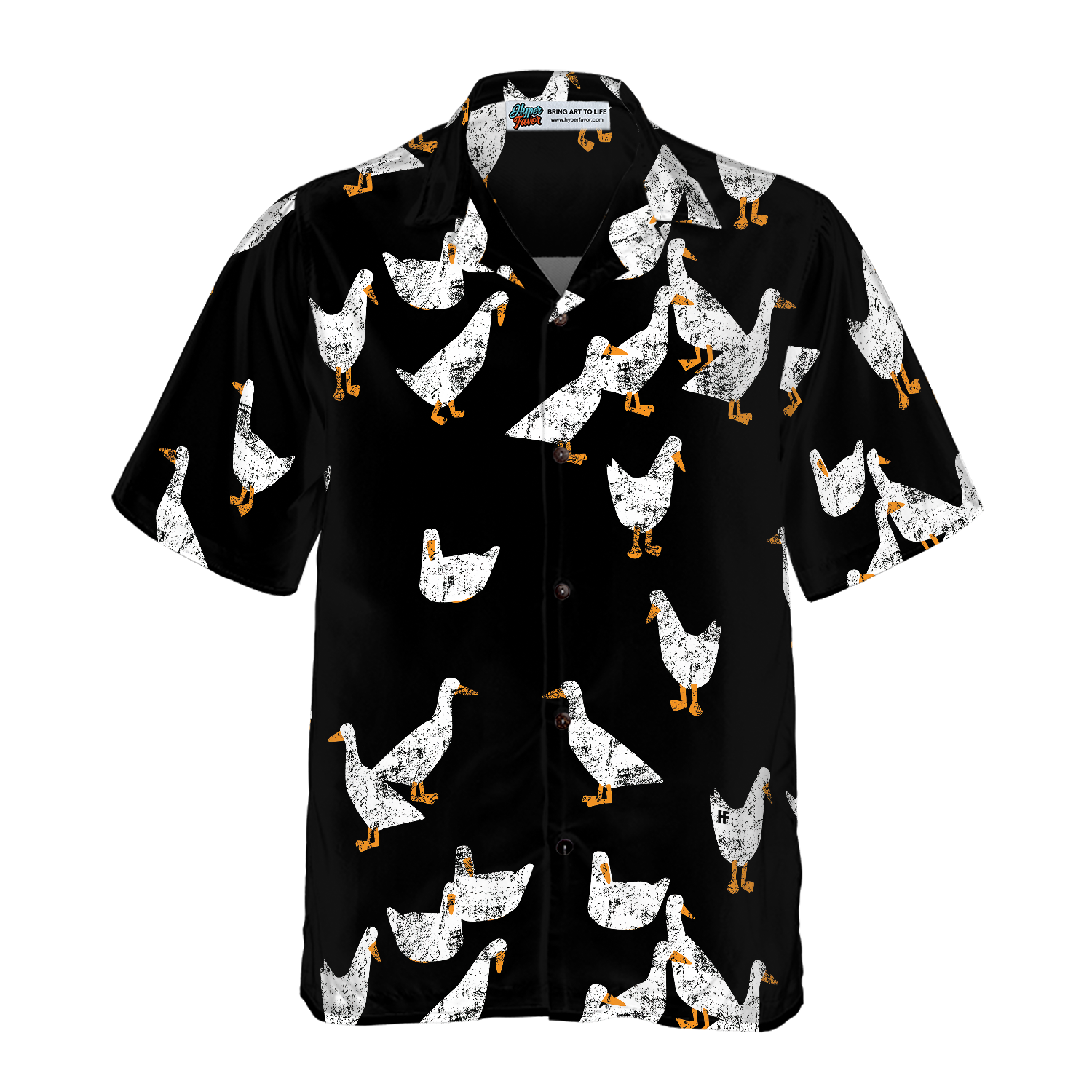 The Walking Ducks Hawaiian Shirt - Hyperfavor