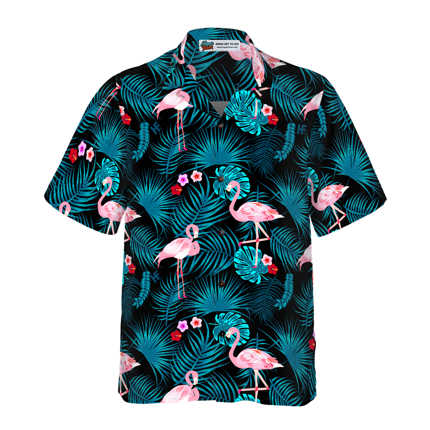 Flamingo 12 Hawaiian Shirt - Hyperfavor