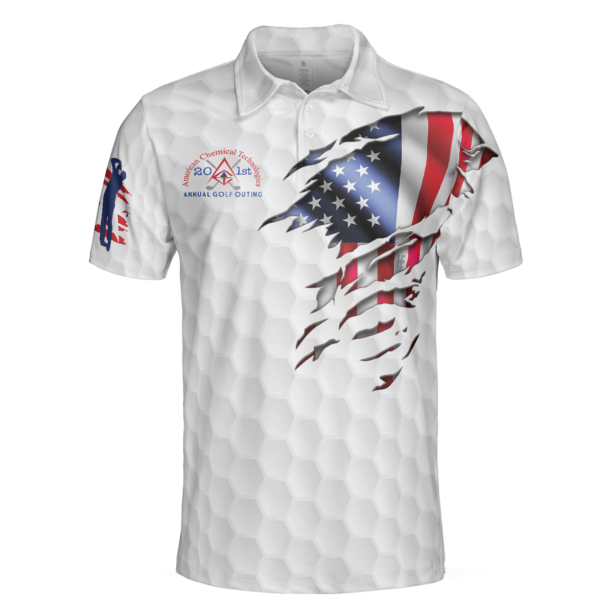 American Chemical Golf Polo Shirt - Hyperfavor