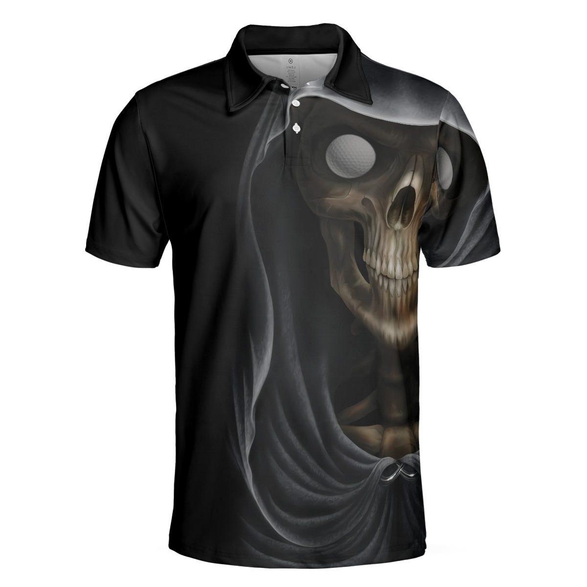 Golf Bring Beer Polo Shirt, Skull Drinking Golf Shirt For Male Golfers, Funny Golf Shirt With Sayings - Hyperfavor