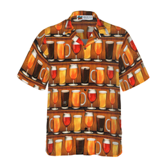 Beer Mugs Hawaiian Shirt Hawaiian Shirt - Hyperfavor