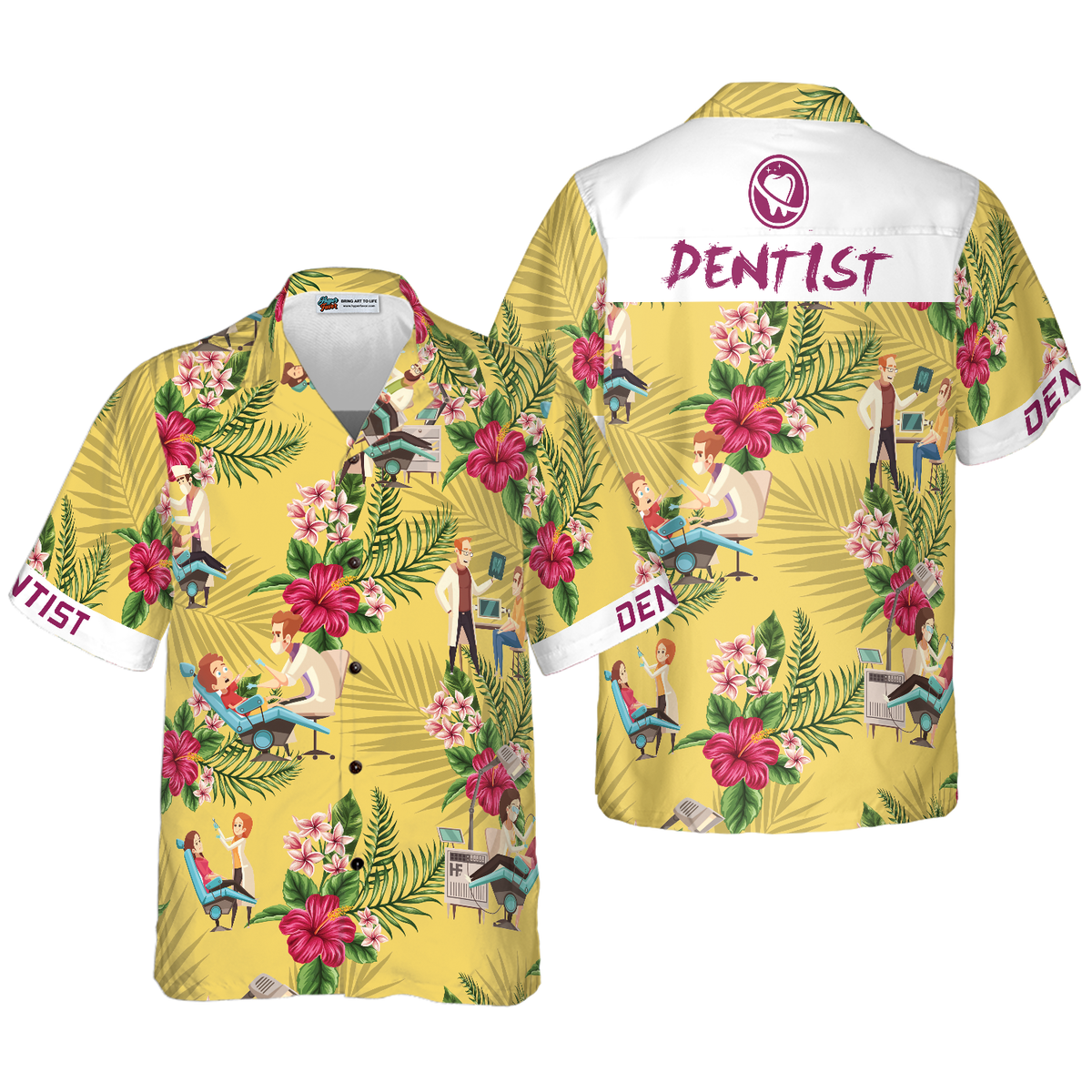 Dentist Hawaiian Shirt - Hyperfavor