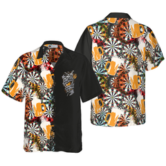 Play Darts And Drink Beer V2 Hawaiian Shirt - Hyperfavor