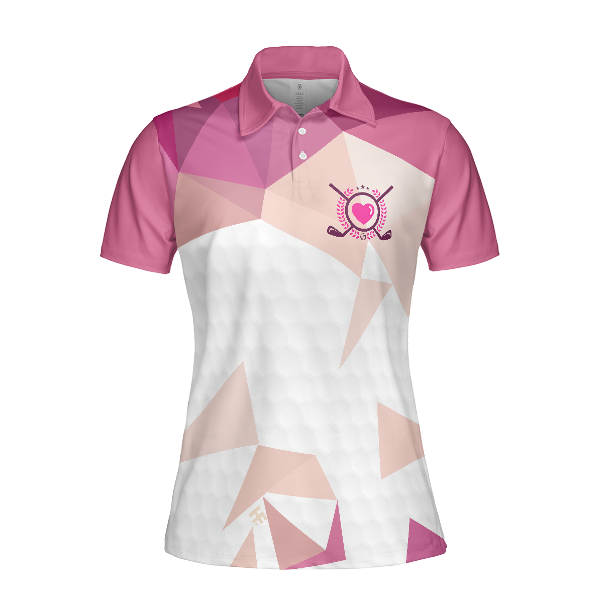 Rip It Sip It Grip It Golf Girl Golf Short Sleeve Women Polo Shirt, Pink Golf Shirt For Ladies, Best Golf Gift - Hyperfavor