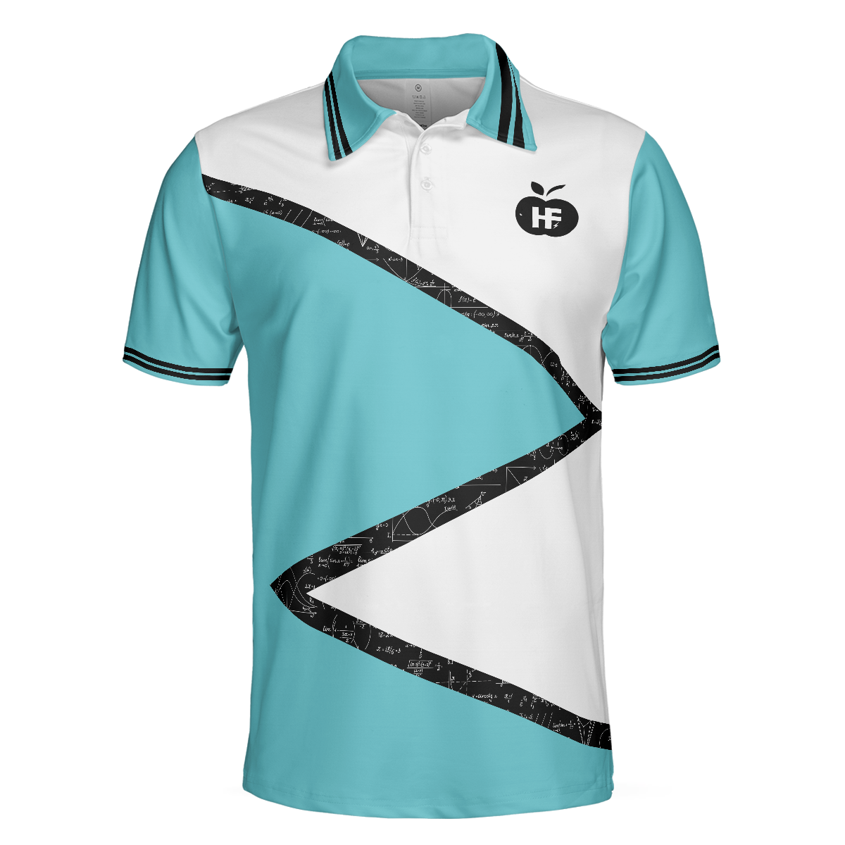 I Like Cats And Math And Maybe 3 People Polo Shirt - Hyperfavor