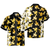 Trendy Geometric Bee Hawaiian Shirt - Hyperfavor