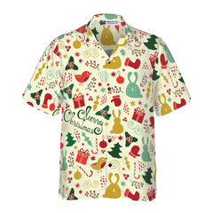 Merry Christmas Pattern 4 Hawaiian Shirt - Hyperfavor