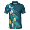 Christmas Tree decorations with Bowling Mens Polo Shirts - Hyperfavor