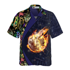 Bitcoin Block Chain V1 Hawaiian Shirt - Hyperfavor