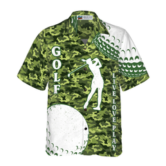 Golf Live Love Play Hawaiian Shirt - Hyperfavor