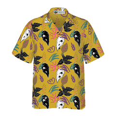 Bird Skull Hawaiian Shirt - Hyperfavor