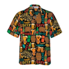 Beer Mug Pattern Hawaiian Shirt - Hyperfavor