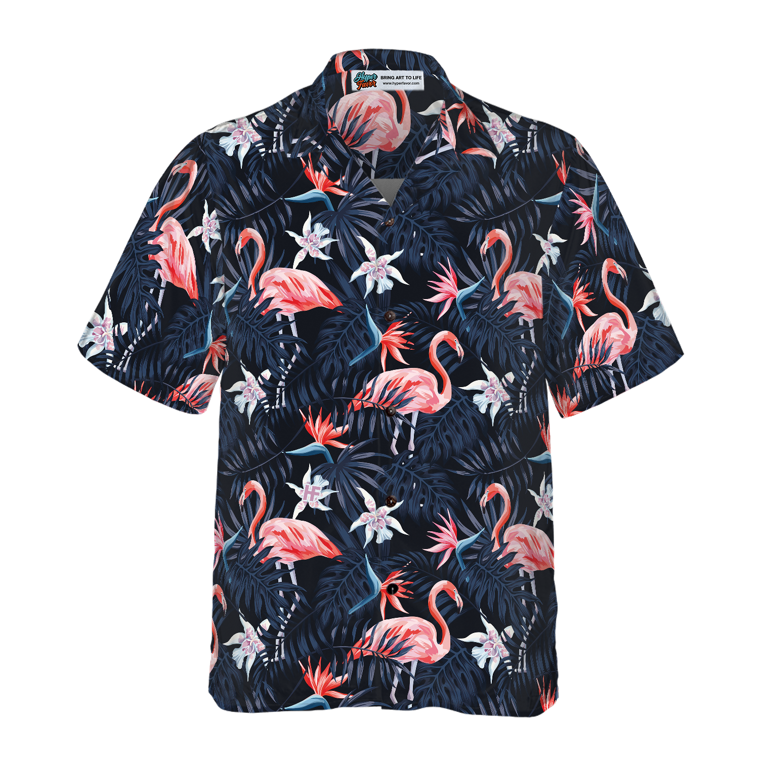 Flamingo 10 Hawaiian Shirt - Hyperfavor