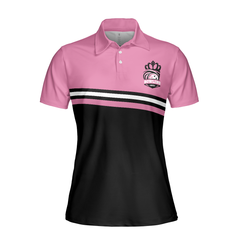 I'm A Classy Sassy Bowling Girl Black And Pink Bowling Short Sleeve Women Polo Shirt, Bowling Gift For Ladies - Hyperfavor