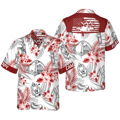 Happy Camper Hawaiian Shirt - Hyperfavor