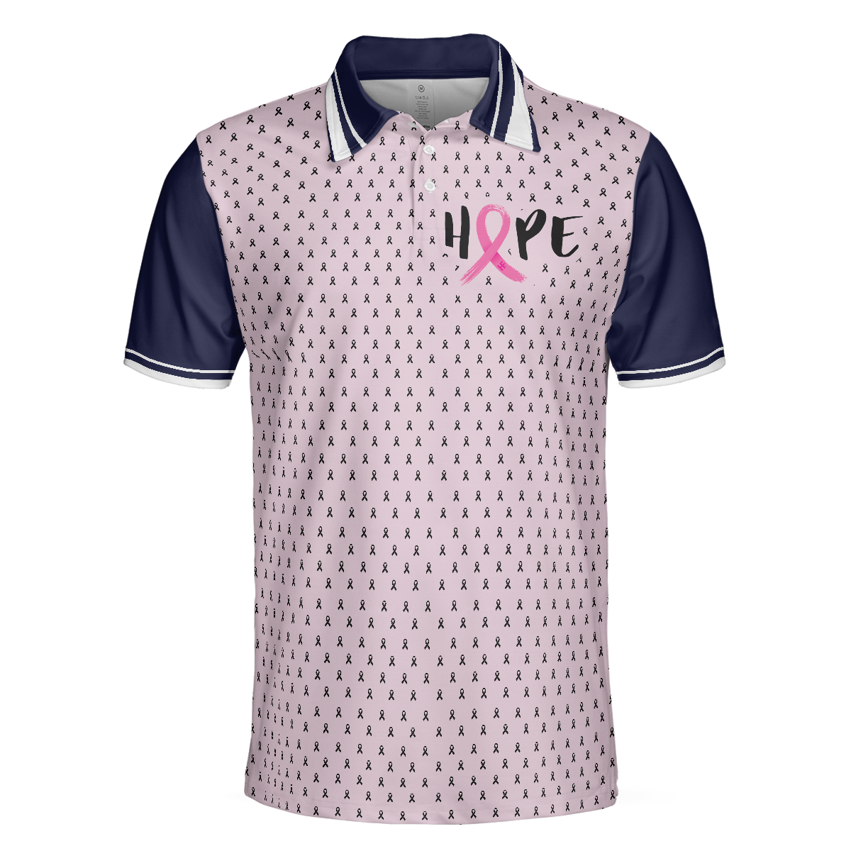 You Picked The Wrong Girl Breast Cancer Awareness Polo Shirt, Polo Shirts For Men And Women - Hyperfavor