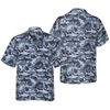Shark Camouflage Hawaiian Shirt - Hyperfavor