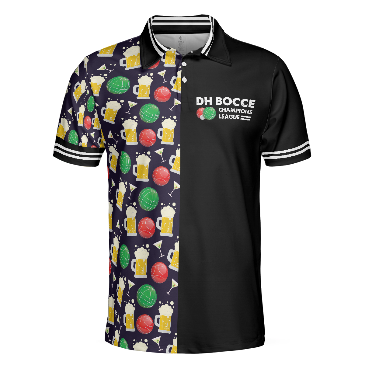 DH BOCCE Champions League Polo Shirt - Hyperfavor