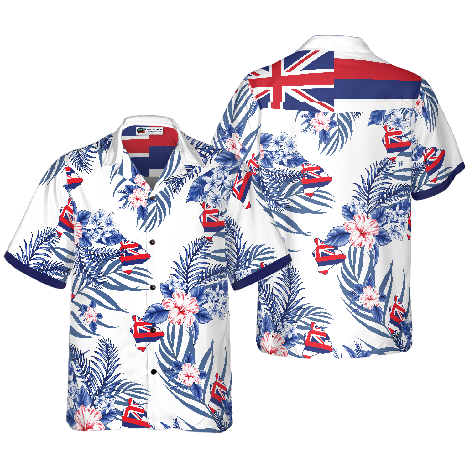 Hawaii Proud Hawaiian Shirt - Hyperfavor